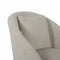 Maison Sarah Lavoine Margot chair is a classic piece of furniture: soft curvy shape and cream bouclette fabric, this chair makes for a comfortable seat. It is all about simplicity and elegance with a vintage twist.